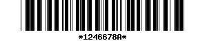 Barcode article